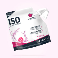 Boisson isotonique poudre ISO fruits rouges 650g