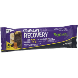 Barre croustillante récupération CRUNCHY RECOVERY BAR 55g Banane et Caramel