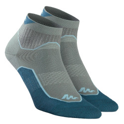 Chaussettes randonnée nature kaki foncé