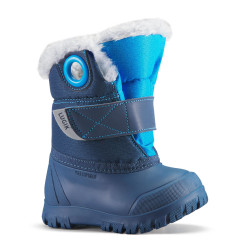 Après ski bébé, Bottes de neige bébé XWARM bleues