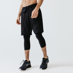 Legging Homme 3/4 Sport – Musculation, Running, Yoga Avec Poche – Hiver Comme été