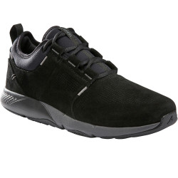 Chaussures cuir marche urbaine homme Actiwalk Comfort Leather noir