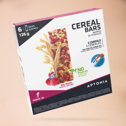 BARRE ENERGETIQUE AUX CEREALES FRUITS ROUGES 6X21G
