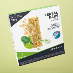 BARRE ENERGETIQUE AUX CEREALES POMME 6X21G