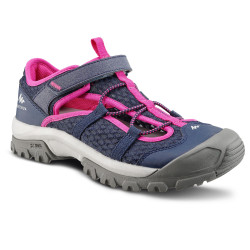 Sandales de randonnée MH150 TW bleues rose