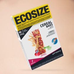 Barre de céréales CLAK aux pépites de fruits rouges ECOSIZE 10 x 21g