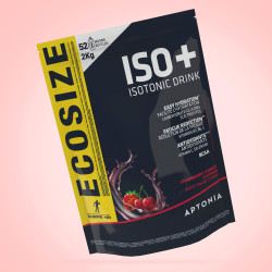 BOISSON ISOTONIQUE POUDRE ISO+ FRAISE CERISE 2KG
