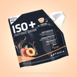 BOISSON ISOTONIQUE POUDRE ISO+ PÊCHE 650G