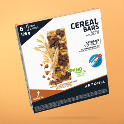BARRE ENERGETIQUE AUX CEREALES CHOCOLAT/CARAMEL 6X21G