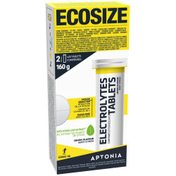 BOISSON SPORT ÉLECTROLYTES SANS SUCRE TABLETTES EFFERVESCENTES CITRON 40X4GR