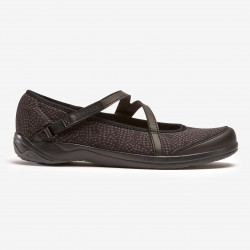 Ballerines marche active femme Baoma noir