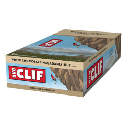 Barre Énergétique CLIF BAR Chocolat blanc & macadamia 12 x (68 g)
