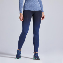 COLLANT RUNNING FEMME LEGER ET RESPIRANT KIPRUN CARE NOIR ARDOISE