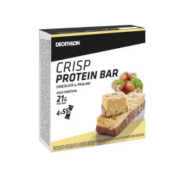 BARRE DE PROTEINE CRISP CHOCOLAT PRALINE X4
