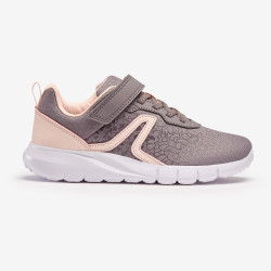 Chaussures marche enfant Soft 140 gris/rose