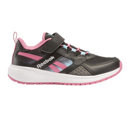 Chaussures de marche enfant Reebok Road Supreme noir/rose velcro