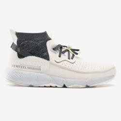 Chaussures cuir marche urbaine homme ACTIWALK 500 crème