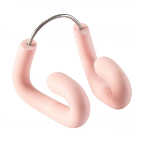 vignette-PINCE NEZ DE NATATION INOX-LATEX RÉGLABLE ROSE PASTEL vignette-PINCE NEZ DE NATATION INOX-LATEX RÉGLABLE ROSE PASTEL