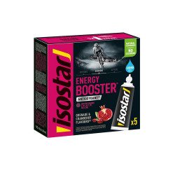 Gel énergétique ENERGY BOOSTER cranberry grenadine 5x20g