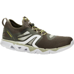 Chaussures marche sportive homme PW 500 Fresh vert kaki
