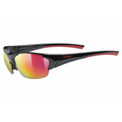 Lunettes uvex blaze iii noir   rouge