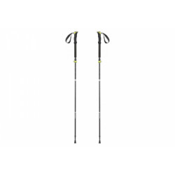 Paire de batons de randonnee ferrino spantik 115 135cm noir