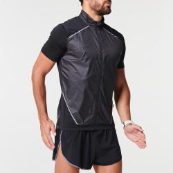 VESTE SANS MANCHE HOMME KIPRUN LIGHT NOIR