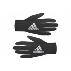 Gants longs hiver adidas run aeroready noir unisex l