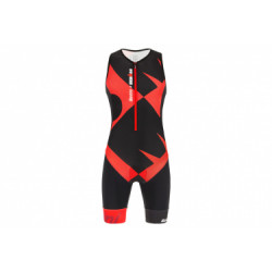 Trifonction sans manches santini x ironman cupio noir   rouge  m