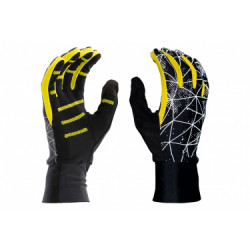 Paire de gants nathan hypernight noir   jaune s