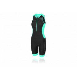 Combinaison trifonction femme zone3 aquaflo plus noir gris bleu xs