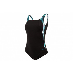 Maillot de bain speedo sculpture lunalustre noir bleu 38 fr