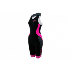 Combinaison trifonction femme speedo xenon trisuit sleeveless noir rose xs