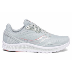 Saucony Kinvara 11 - femme - gris clair