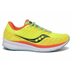 Saucony Ride 13 - femme - jaune