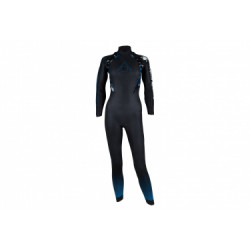 Combinaison neoprene femme aqua sphere aqua skin full suit v3 noir   bleu s