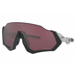 Lunettes oakley flight jacket   matte black   prizm road black   ref oo9401 0937