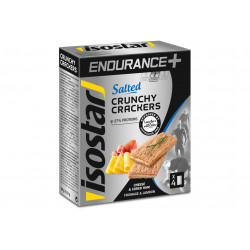 Isostar Crunchy Crackers Endurance+ - Jambon Fromage Diététique Barres