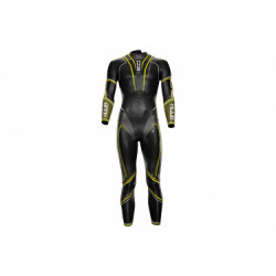 Combinaison neoprene huub varman fluo 3 5 noir   jaune   transition bag fluo  s tall