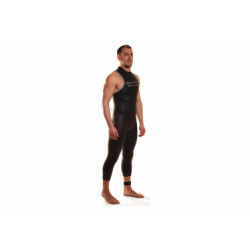 Combinaison neoprene sans manches aquaman bionik noir l