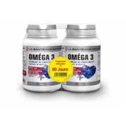 Complements eric favre omega 3 programme 60 jours 2 x 60 capsules