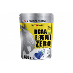Boisson eric favre bcaa 8 1 1 zero vegan 500g blue raspberry