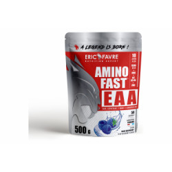 Boisson energetique eric favre amino fast eaa 500g blue raspberry