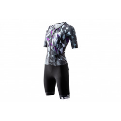 Combinaison trifonction femme sailfish aerosuit comp noir violet xs