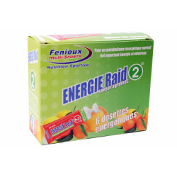 Gels energetiques fenioux energie raid 2 agrumes 6x27g