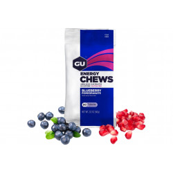 GU Gomme à mâcher Chews Myrtille et Grenade Diététique Barres