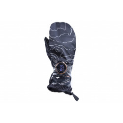 Sur gants moufles oxsitis origin noir unisex tu