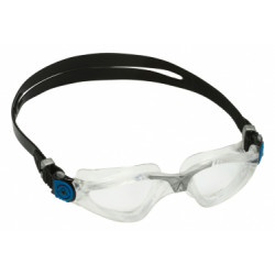 Lunettes de bain aqua sphere kayenne a transparent noir   verres clairs