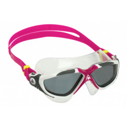 Lunettes de bain aqua sphere vista a blanc   argent   verre dark