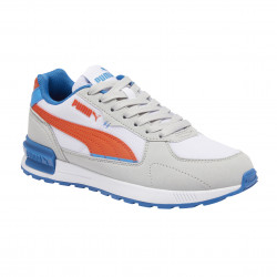 Chaussures enfant Puma Graviton blanc/bleu JR